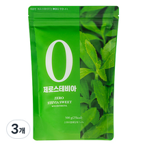 제로스테비아, 500g, 3개