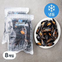 신선씨푸드 국산 자숙 피홍합 500g*2, 500g, 8개입
