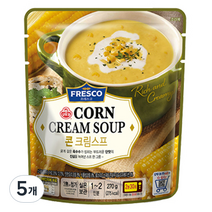 오뚜기 프레스코 상온 콘크림 스프, 270g, 5개