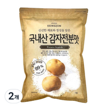 성진식품 감자전분맛, 1kg, 2개