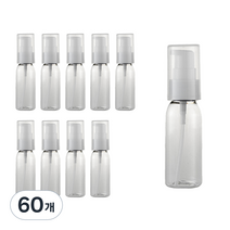화장품 펌프용기 30ml, 흰색, 60개
