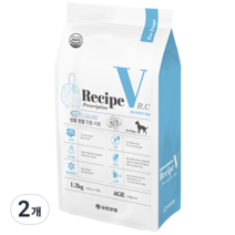 유한양행 Recipe V 강아지 처방식사료, 레날케어(신장), 1.2kg, 2개