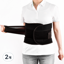 바디공식 여성용 허리보호대, 2개