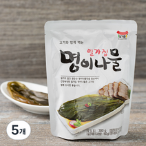일가집 명이나물, 300g, 5개