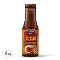 폰타나 데미글라스 커틀렛소스, 280g, 4개