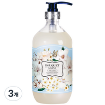 부케가르니 딥퍼퓸 샴푸 베이비파우더, 1000ml, 3개