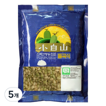 소백산영농조합 유기농 찰녹미, 500g, 5개