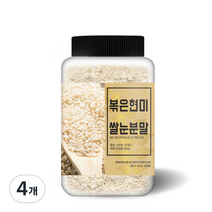 건강스토리 현미쌀눈 볶음 분말, 350g, 4개
