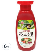 해표 [사조대림]해표 순창궁 초고추장, 320g, 6개