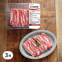 도드람한돈 1등급 등심덧살 구이용 (냉장), 300g, 3개