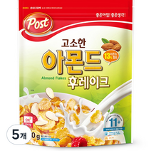 포스트 아몬드후레이크620g, 620g, 5개