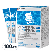보령 프리바이오틱스 프로바이오틱스 유산균, 180개, 5g