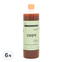 EM원액, 1000ml, 6개