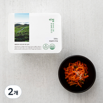 이킴 무말랭이무침, 500g, 2개