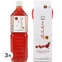 문경몰 프리미엄 오미자 자일로스 청, 1L, 1개입, 3개