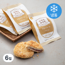 단백질 과자점 단팥소보로 (냉동), 90g, 6입