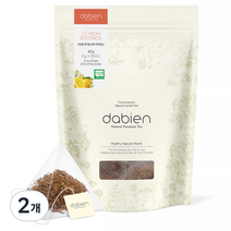 다비앙 유기농 유자 루이보스티, 40g, 2개, 20개