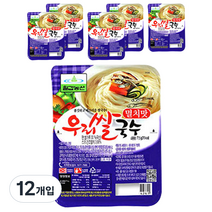 칠갑농산 우리쌀국수 멸치맛, 77.5g, 12개입
