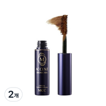 엠씨씨코스메틱 워터프루프 액센트 타투 브로우카라 4ml, 2호 내추럴브라운, 2개