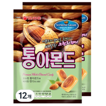 오리온 통아몬드 캔디, 90g, 12개