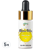 내팜 플라워 아이싱칼라, 30g, 5개