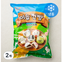 세미원 이솝찐빵 (냉동), 1kg, 2개