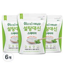 설탕대신 스테비아, 400g, 6개