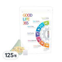 굿라이프365 국화차 삼각티백, 1g, 125개, 125개