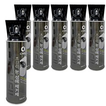 제일 초강력 눈 성에 제거제 스프레이 + 스크래퍼, 6개, 500ml