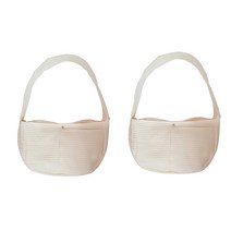 블루마토 강아지 포대기 에코 슬링백 SBE001 2p, 화이트