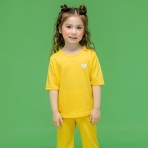 캔디베이비 아동용 과일포인트 7부 상하의 실내복