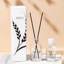 블랑16 내츄럴 베이스 고급 디퓨저 120ml + 섬유스틱 7p, 플로럴가든