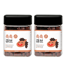 뽀시래기 촉촉큐브 강아지 간식 2p, 말고기, 2개