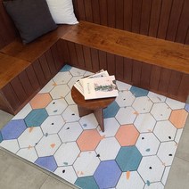 홈아트 패턴 코일매트 150 x 120 x 1.5 cm, 뉴12, 1개