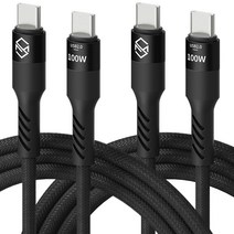 신지모루 C타입-C타입 단선방지 100W PD 초고속충전 케이블