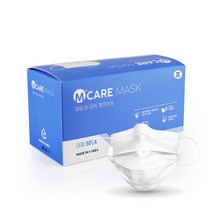 메디톡스 엠케어 일회용 덴탈 마스크 대형, 50개입, 화이트, 1개