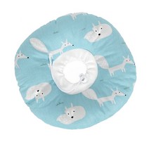 강아지 고양이 슬림 넥카라 슬림블루여우 XL, 120g, 1개