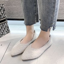 슈즈앤피플 퍼트리밍 플랫 단화 SPO2066