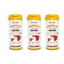 로라펫 타비아 구피 스페셜 사료, 3개, 120ml
