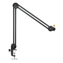 뉴엔 탁상용 관절 마이크 암 스탠드 거치대, 블랙, U70