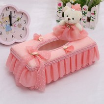 러블리 레이스 휴지 티슈 케이스, A03