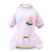 딩동펫 반려동물 극세사 후르츠 올인원, 수박