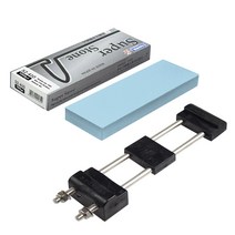 나니와 슈퍼스톤 숫돌 1000방 + 천성 고무 숫돌 받침대 중, 1세트