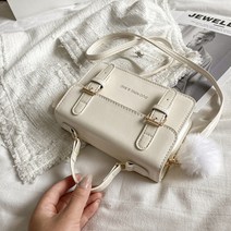 체스 빈티지 폼폼 키링 미니백 크로스백