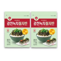 바다모아 광천 녹차 돌김자반, 55g, 2개