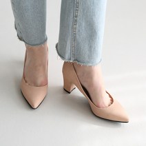 단골언니 여성용 제띠 기본 정장 스틸레토 펌프스 힐 7cm