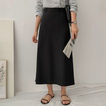 에이와비 찰떡 플레어 롱 스커트
