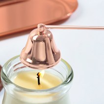 촛불끄는 벨 캔들 스너퍼, 로즈골드, 1개