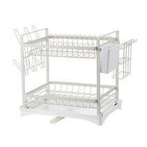 벨로비 2단 식기건조대, 화이트