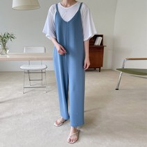 보리맘 민소매 임산부 점프수트 a342